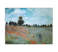 DIY Painting by Numbers for Adults Wild Poppies Near Argenteuil by Claude Monet Adults Paint Kits Canvas Gifts Arts Crafts for Home Decor