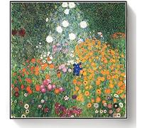 DIY Painting Kits for Adults Flower Garden Painting by Gustav Klimt Arts Craft for Home Wall Decor