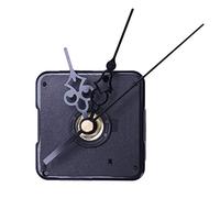 DIY Pair Quartz Clock Controlled Movement Mechanism Kit Minute Hour Hands Adjustment Clock, Black/White