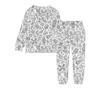 Diy Pajamas To Color For Children,Childrens Pajamas You Can Color Toddler Girl Pajamas Colorable Pajamas For Girl Baby Toddler Set For Boys And Girls For Ages 2-9