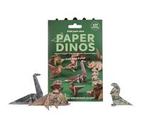 DIY Paper Cats, 50 DIY Cats Origami Papercraft Kit, Creative Origami Animal Craft Kit, Fun Handmade Home Decoration Gift for Cat Lovers (Dinosaur)