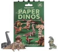 DIY Paper Cats Kit,50 Fold-Your-Own Origami Kitties,Fun 3D Paper Dog & Cat & Dinosaur Models,Creative Origami Animal Kit,Funny DIY cat Meme Papers Crafts for Adults,Kids,Cats Lovers (Dinosaur, 1 Pcs)