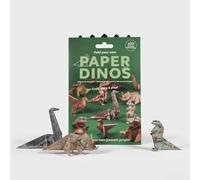 DIY Paper Cats Origami Kit 50 Sheets 3D Origami Cat, Dogs & Dinosaurs, Fun Craft Kit for Kids 6-12 & Adults, Creative Paper Animal Decoration & Gift for Pet Lovers (Dinosaurs-50pcs)