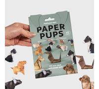 DIY Paper Cats Origami Kit 50 Sheets 3D Origami Cat, Dogs & Dinosaurs, Fun Craft Kit for Kids 6-12 & Adults, Creative Paper Animal Decoration & Gift for Pet Lovers (Dogs-50pcs)