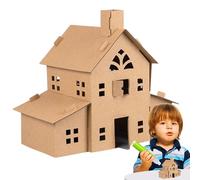 DIY Paper House Model - Mini Craft Building Kit, Creative Educational Toy | Children Gift For Birthday Christmas Holidays Learning Imagination Development Activity Fun