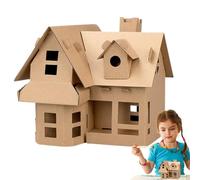 DIY Paper House Model - Mini Craft Building Kit, Creative Educational Toy | Children Gift For Birthday Christmas Holidays Learning Imagination Development Activity Fun