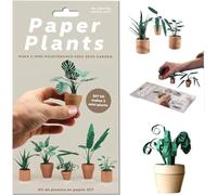 DIY Paper Plants, Easy DIY Plant Kit, 3D Botanical -Includes Miniature Craft Leaves and Decorative Origami Pieces, for Making Handmade Greenery (1pcs)