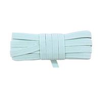 DIY PARK - 6mm Thick Latex Flat Elastic Cord with Spandex Rubber Band, Face Cover, Ears, Dresses, Sewing (Aqua)