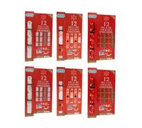 DIY Party Crackers Kit - Fill & Tie Your Own Christmas, Birthday, or Wedding Crackers - Recyclable, Customizable Party Favors for Adults & Kids - Decoration Crackers (2 pack - 6 boxes -72 crackers)