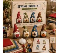 DIY Patchwork Animal Kit,Handmade Sewing Craft Set with Floral Fabric & Stuffing,Plush Animals DIYSet,3D Cute Patchwork Animal DIY Kit for Adults,Beginners,Craft Lovers,Gift for Birthdays,Holidays