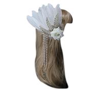 DIY Pearls Headband Princess Headpiece Pageant Prom Party Path