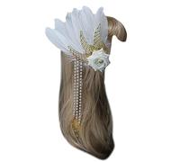 DIY Pearls Headband Princess Headpiece Pageant Prom Party Path