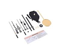 DIY Pendulum Clock Movement Mechanism with 3 Pairs Different Hands Quartz Repair Shaft Wall Clock Kit Parts Replacement