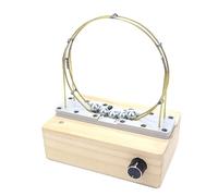 DIY Perpetual Motion Machine Model, Iron Ball Circular Motion Coil, Control and Adjustment Current Direction/Intensity, Electromagnetic Cyclotron, for Classroom and Science Demonstrations