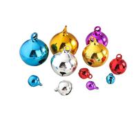 DIY Pet Bells Pendant Ornaments, 32Pcs Alloy Bell-Shaped Accessories | Handmade Crafts and Pet Collar Decorations, Reusable Easy-Hanging Charms in DIY Projects