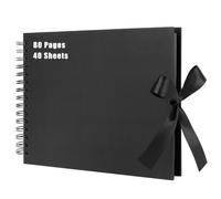 DIY Photo Album A4 80 Black Pages Photo Book Scrapbook