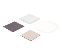 DIY Photo Magnet Kit 100/500/1000 Square Badge Blanks 2"&2.5" Cardboard Insert Refills for Button Press Machine,Craft Supplies for Teachers Homemade Gifts(Cardboard/2x2in,500set)