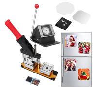 DIY Photo Magnet Machine Kit for Custom Fridge Magnets and Badges