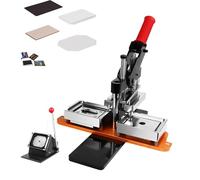 Diy Photo Magnet Maker Machine Kit With Consumables For Custom Badges And Pins,Machine + Cutter + 100xCardb