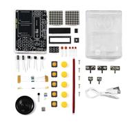 DIY Pixel Game Machine Kit 51 Single-Chip Puzzle Game Electronic Soldering Kit