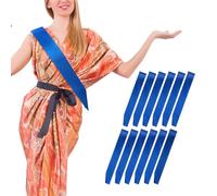 Diy Plain Pageant Sash,Blank Satin Sashes,Blue Blank Sashes To Decorate Sashes,Bride Tribe Sash,Personalised Sash For Women,Mother Of The Groom Sash,Bride Sashes,Miss Americana Sash,Prom Queen Sash