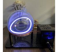 DIY Plasma Luminescent Xenon Ring, Toroid Circuit Plasma Ring Drive Plasma Ball, 3.5in Plasma Ball, for Party Decoration, Outdoor Activities Warning Signal and Science Gift