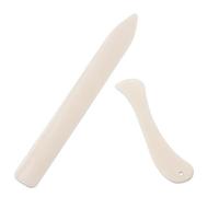 DIY Plastic Bone Folder - Bone-Colored Paper Folding Tool, Simulated Cow Bone Design for Scrapbooking, Card Making & Letter Opening, Safe Edge Paper Creaser for Handcrafts & Office