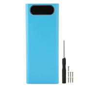 DIY Power Bank Box, Portable 8x21700 Battery Charger Case Dual USB Output Ports Plastic Shell Box with LCD Display, Micro and Type C Input