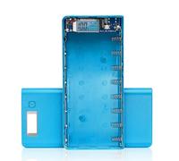 DIY Power Bank Case Solderless 8-Cell for Charger Shell Storage Box with LC