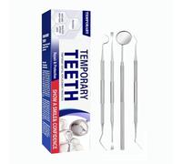 DIY Provisional Kit with 4 Tool for Men and Women Regain Confidence Smile, Nature and Comfortable