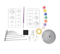 DIY Puzzle Assemble Solar System Toy - Colorful Educational Kit for Kids, Eco - Friendly Plastic, Develops Science Interest for All Ages