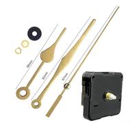 DIY Quartz Clock Movement Replacement Kit With Silent Sweep Mechanism For Wall Clock Repair Includes Hour, Minute, And Second Hands(D)