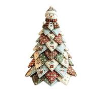 DIY Quilted Christmas Tree Kit - 3D Fabric Patchwork Tabletop Decor