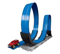 DIY Race Track Car Toy Kit 230cm for Demonstrating Physics, STEM Educational Building Toy for Kids, Inertia Powered Vehicle