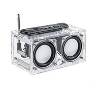 DIY Radio Kit,FM Radio Soldering Practice Kit, for MINI Home Welding Speaker Practice Kit With Digital Display,12X18X9CM