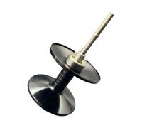 DIY Refit Tool with Aluminum Bearing Spool for Fishing Reels, Black