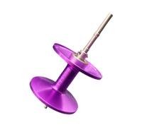 DIY Refit Tool with Aluminum Bearing Spool for Fishing Reels, Violet