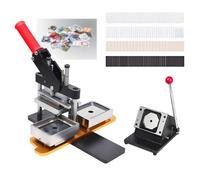 Diy Refrigerator Magnet Maker Machine With Display Rack And Consumables For Home Custom Badge Press,63.5 * 63.5-Acrylic