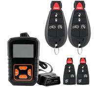 DIY Remote Key Fob FOBIK Replacement Fits for Dodge Challenger 2008 2009 2010 2011 2012 2013 2014 Charger 2008-2010 Durango 2011-2013 Jeep Grand Cherokee Chrysler 300 Keyless Entry Remote IYZ-C01C