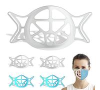 DIY RESIN 5PCS Silicone Face Mask Bracket, Internal Support Frame Breathe Cup Reusable Washable Recyclable Anti-Steam and Fog, Protects Makeup