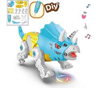 DIY Robot Dinosaur Electronic Building Toys STEM Gift Take Apart Toy for Kids Boys Girls Idea