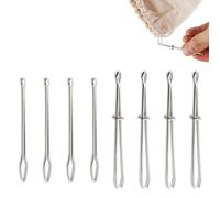 DIY Rope Threader Clip Drawstring Threader Tool, Sewing Accessories for Needle Threading, Seam Ripping, and Bodkin Sewing Tasks (D)