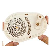 DIY Rotating Optics Model Kit - 3D Wooden Puzzle, Science Toy, Mechanical Crank Model, Optical Physics Assembly Game, Creative STEM Construction | Idea