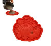 DIY Round Stepping Stone Mould 38.2x38.2x2.5cm Sunflower Concrete Mould