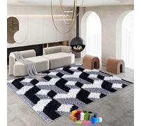 DIY Rug Making Kit for Adults Color Printed Latch Kits, Latch Hook Kits for Adults Rug 80 x 115 cm, Printed Canvas Embroidery Kits Crochet Yarn Kits for Beginners Adults Kids Craft Kit Creative Gift