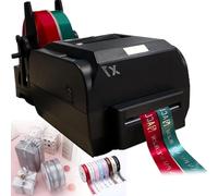 DIY Satin Ribbon Printer with Holder, 200 DPI Resolution for Custom Wedding, Party, Birthday, Festival Decorations and Home Use
