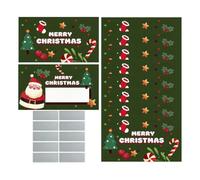 DIY Scratch Off Cards 10 Pieces Funny Interactive Blank Party Supplies | Scratch Cards Christmas Party Games for Kids Adults Stocking Stuffers Winter Holiday Home Office Dorm Bar Green model
