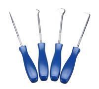 DIY Screwdriver Kit, 4Pcs/Set Car Auto Vehicle Oil Seal Screwdrivers Set O-Ring Gasket Puller Remover Pick Hooks Tools Accessoties(Yellow240mm)