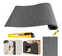 DIY Self-Adhesive Cat Scratcher Mat Climbing Scratcher - Anti Scratch Furniture Protector for Couch, Bed - 12x39" (Grau)