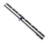 DIY Sewing Seam Gauge Ruler Sliding Gauge Sewing Measuring Tool 1 Weight Tape (Blue, One Size)